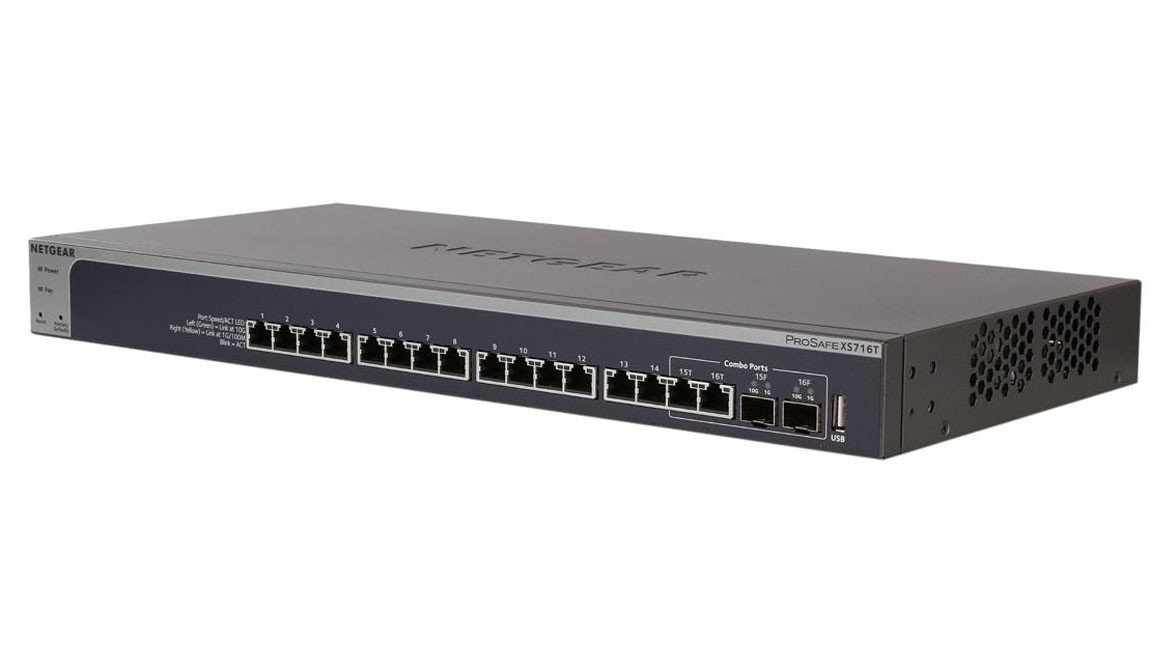 Netgear XS716T 16-Port ProSAFE 10-Gigabit Ethernet Smart