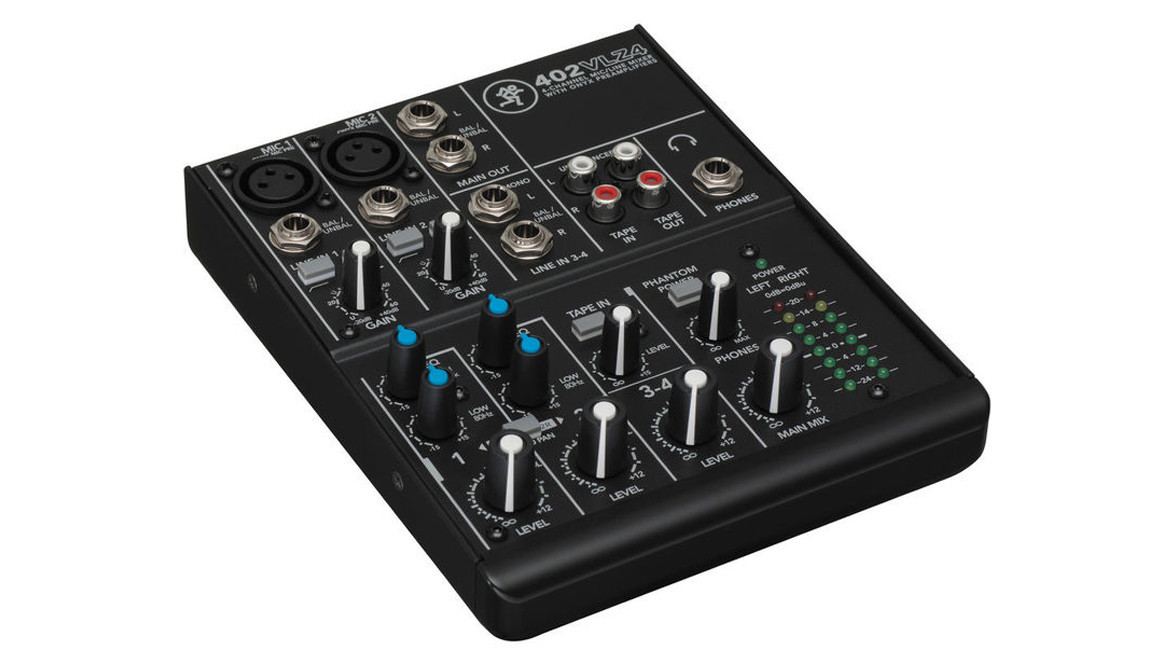 Mackie 402-VLZ4 4-Channel Ultra-Compact Mixer | / | Audio Buy | AbelCine